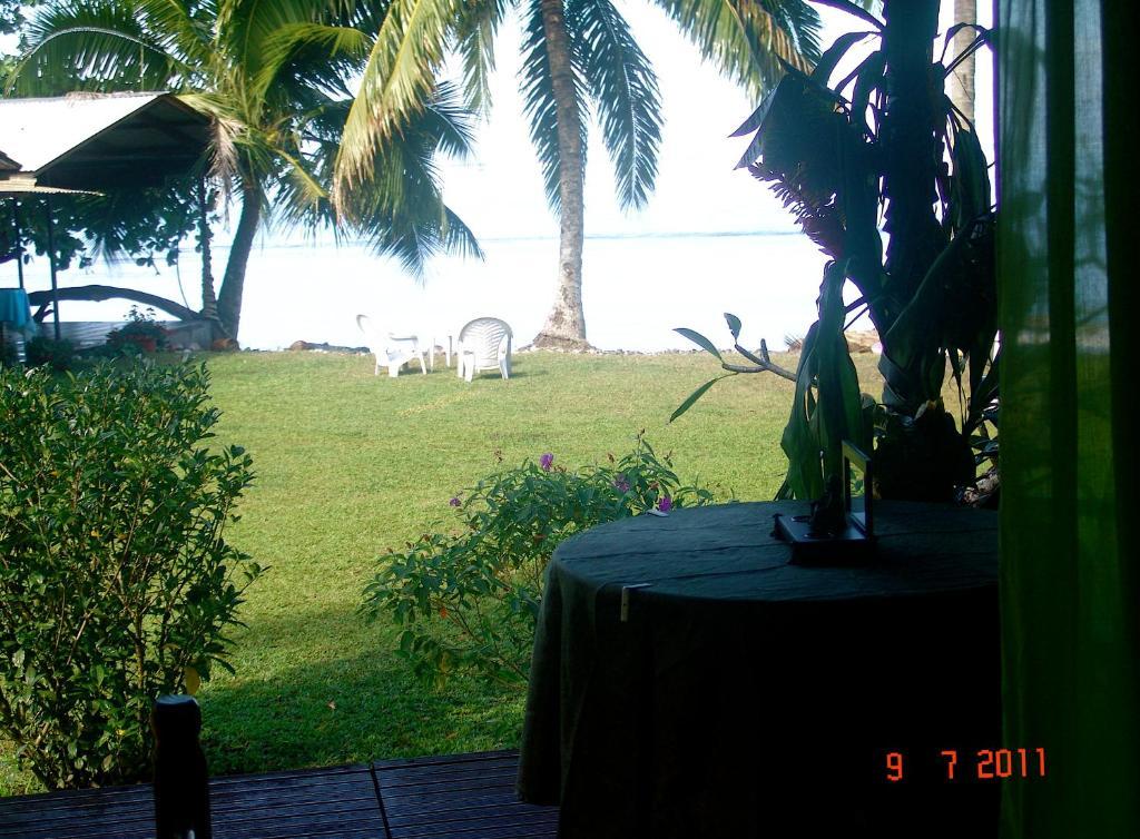 Tauhanihani Village Lodge La Vague Bleue Teahupoo Εξωτερικό φωτογραφία