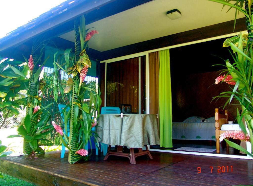 Tauhanihani Village Lodge La Vague Bleue Teahupoo Δωμάτιο φωτογραφία
